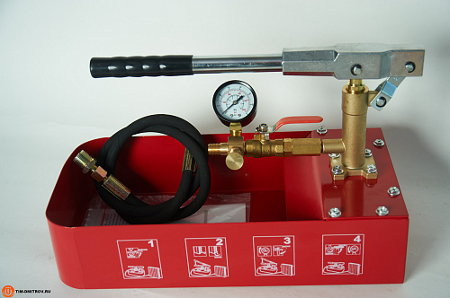 Насос для опрессовки систем отопления (Опрессовочный аппарат) WM-60