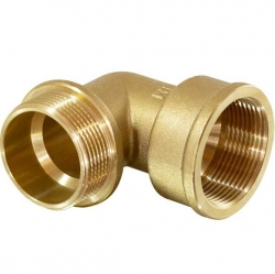 Уголок латунный TIM 3/4&quot; х 1&quot;, резьба наруж./внутр.,LFM043