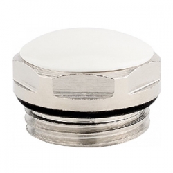 Пробка радиаторная TIM, 3/4&quot; с белым колпачком, TIM4113