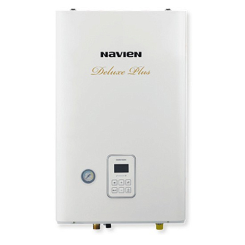 Котел газовый Navien Deluxe Plus -16k настенный, 2 конт., закр. кам. сгор., коаксиальный