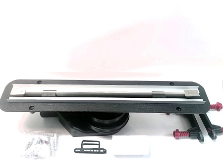 Линейный трап для душа ультратонкая модель с дизайн-вставкой Evolux Slim 800*70, ZSt.1141.8002
