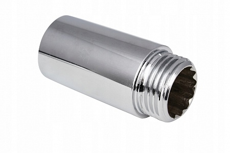 Удлинительная гайка хромированная 1/2&quot;г/ш-35 мм SFM022-35