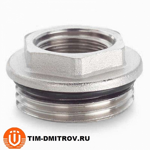 Футорка 3/4&quot; внутренняя - 1&quot; наружная резьба,с уплотнительным кольцом M302-34