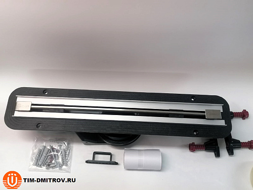 Линейный трап для душа ультратонкая модель с дизайн-вставкой Evolux Slim 800*70, ZSt.1141.8002