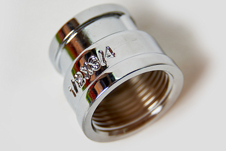 Хромированная переходная муфта TIM 1&quot;x3/4&quot;,K-SF043