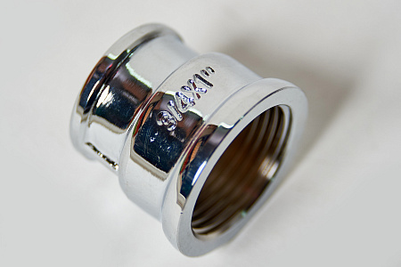 Хромированная переходная муфта TIM 3/4&quot;x1/2&quot;,K-SF032