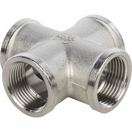 Крестовина НИКЕЛЬ 1&quot;*1&quot;*1&quot;*1&quot;  XF4444N