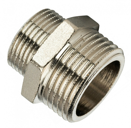 Ниппель переходной НИКЕЛЬ  1/2ш *3/4ш  SM032N