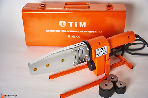 Паяльник для ППР труб и фитингов,(20-32) ,(800 вт), TIM WM-12